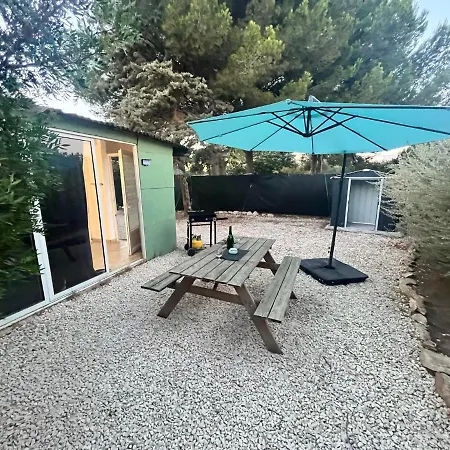 Location T3 Jardin Avec Piscine Villa Meze Exterior photo
